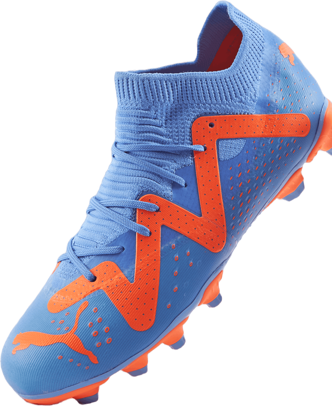 Future Match Fg/ag Jr Blue Glimmer-puma White-ultra
