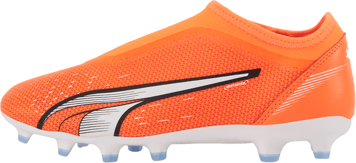 Ultra Match Ll FG/AG Jr Ultra Orange-puma Blanc-bleu G