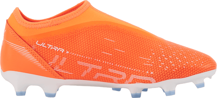 Ultra Match Ll FG/AG Jr Ultra Orange-puma Blanc-bleu G