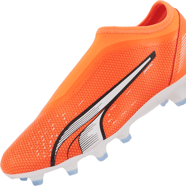 Ultra Match Ll FG/AG Jr Ultra Orange-puma Blanc-bleu G