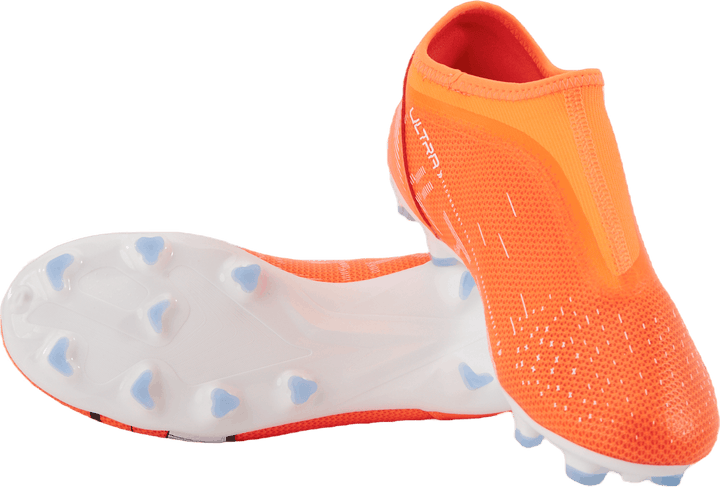 Ultra Match Ll FG/AG Jr Ultra Orange-puma Blanc-bleu G