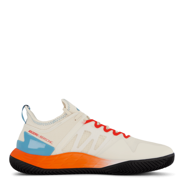 Adizero Ubersonic 4 M Clay Blanc
