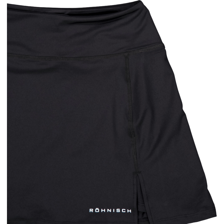 Court Jersey Skort Black