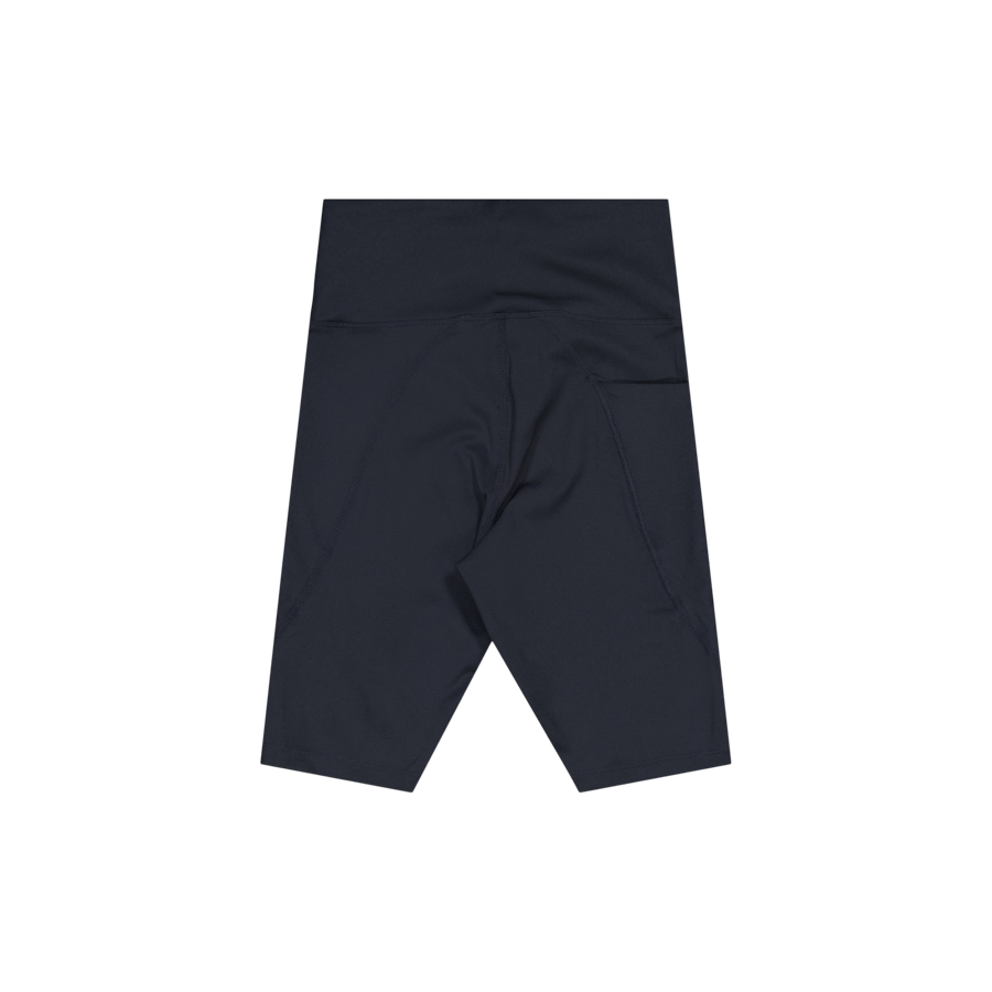 Schmeichelhafte High Waist Bike Tig Schwarz