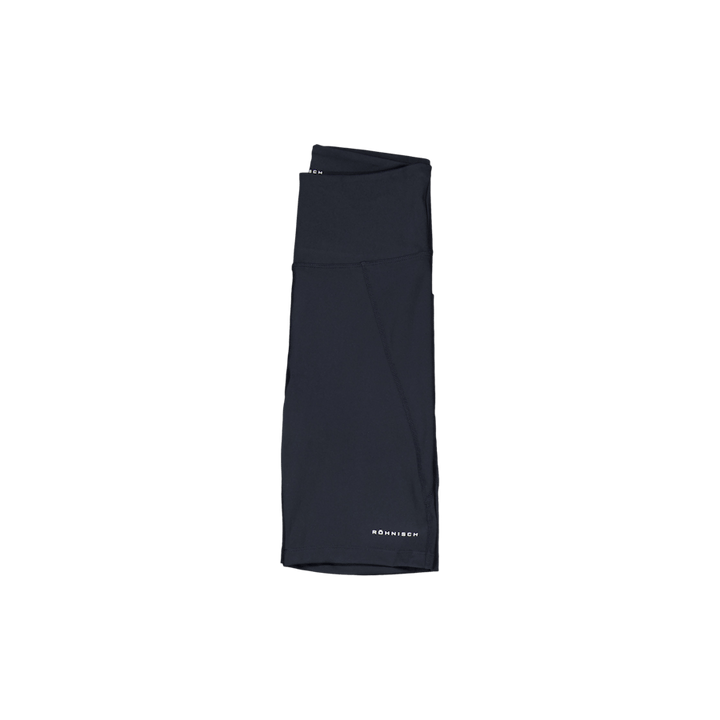 Schmeichelhafte High Waist Bike Tig Schwarz