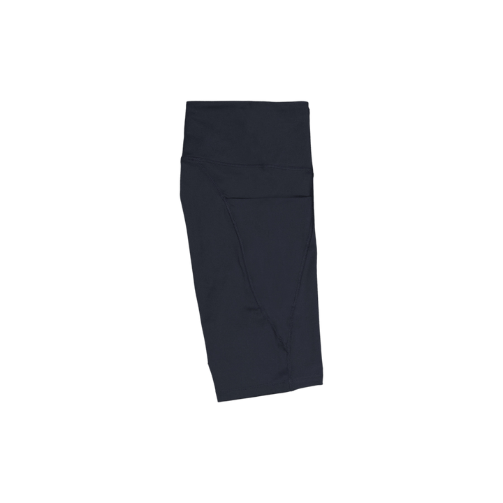 Schmeichelhafte High Waist Bike Tig Schwarz