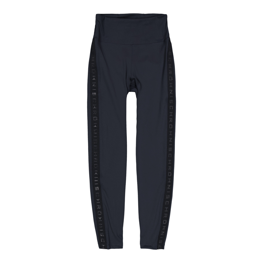 Kay Pančuchové nohavice s vysokým pásom Black/black
