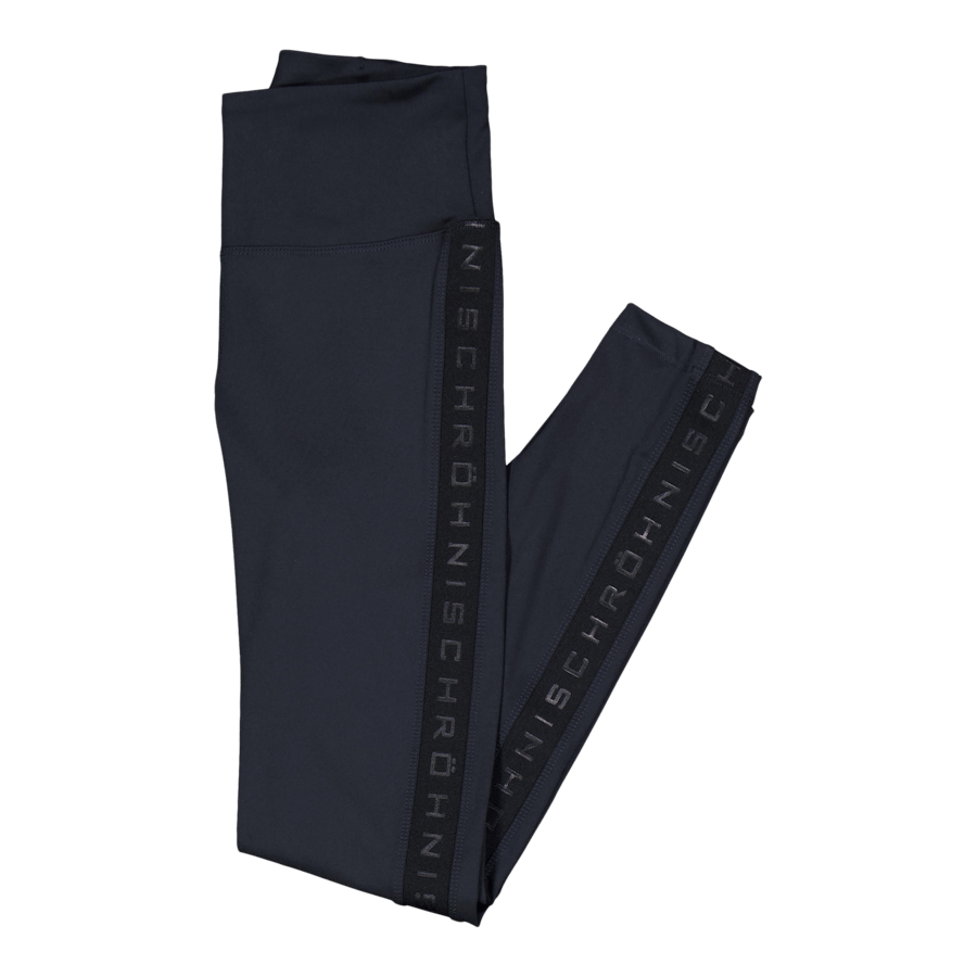 Kay Pančuchové nohavice s vysokým pásom Black/black