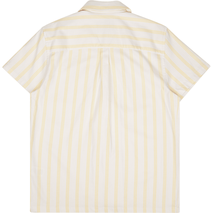 Les Deux Lawson Stripe Ss Shirt citron Sorbet