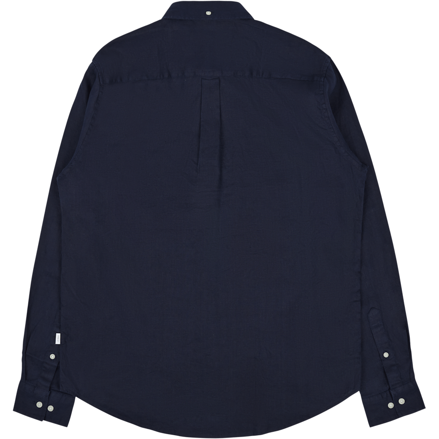 Les Deux Kristian Camicia in lino B.d. scuro