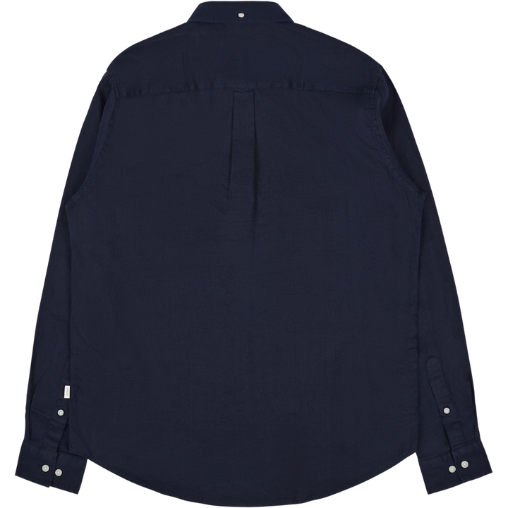 Les Deux Kristian Camicia in lino B.d. scuro