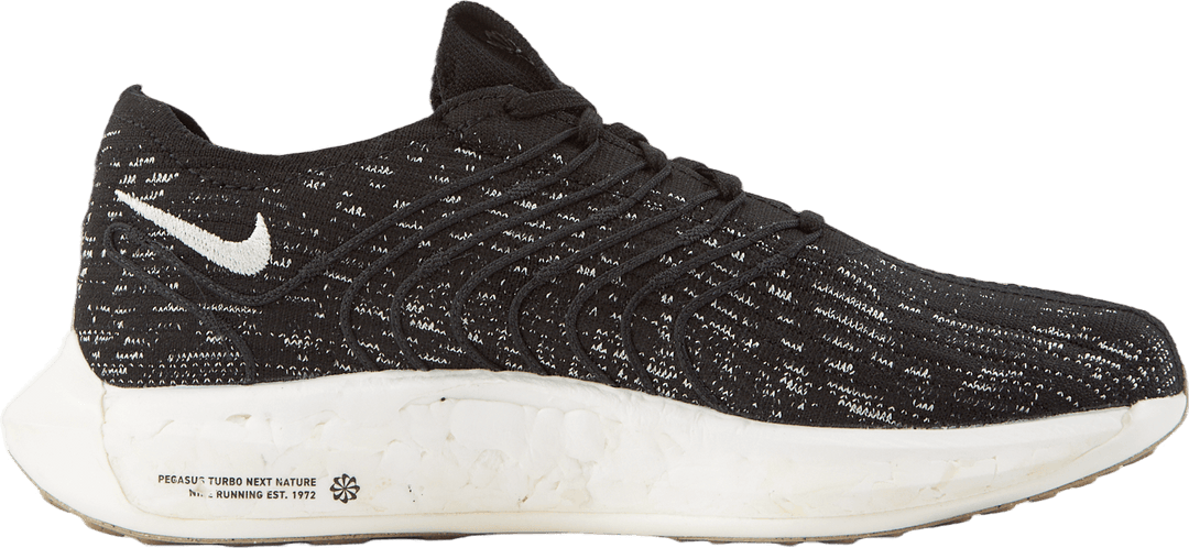 Pegasus Turbo Next Nature Chaussures de course à pied sur route pour hommes BLACK/SAIL-OFF NOIR-SESAME
