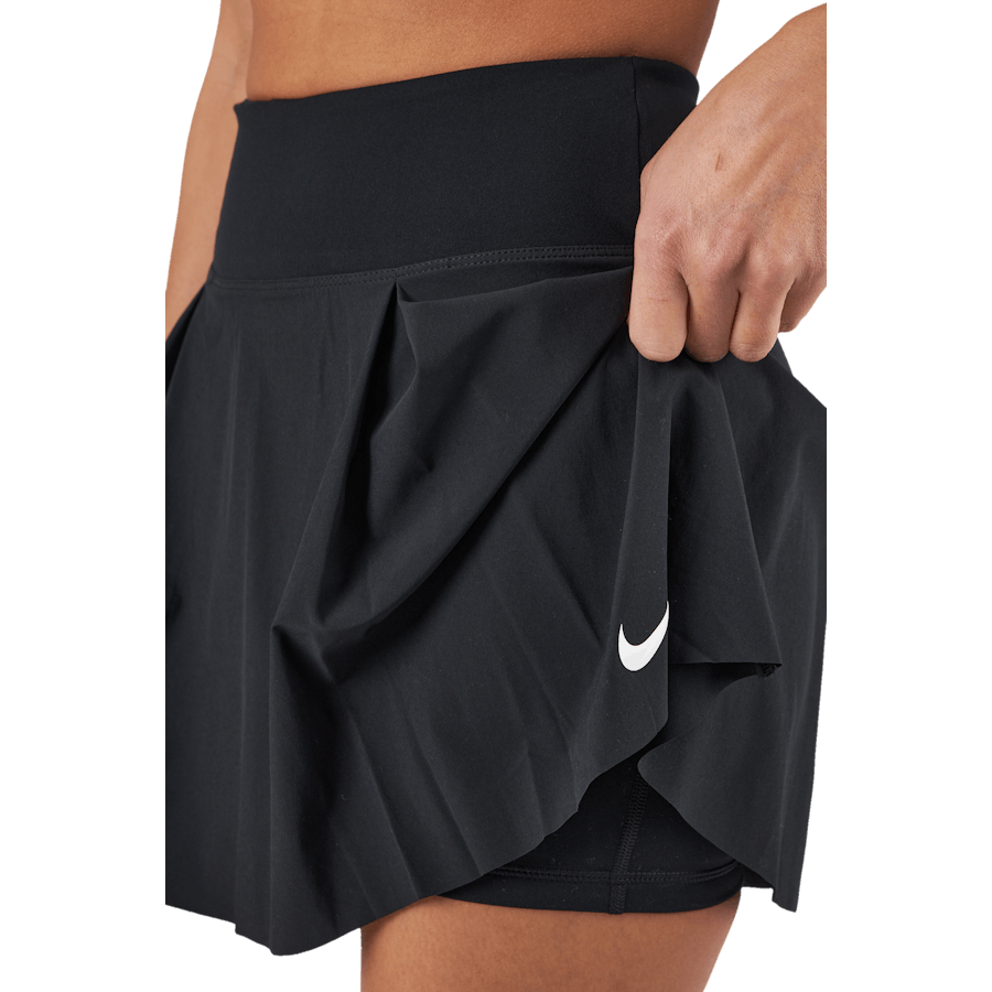 Dri-FIT Club Women's Short Skirt BLACK/WHITE