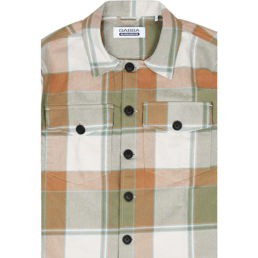 GABBA Clipper Team Big Check Overshi 0082 Check