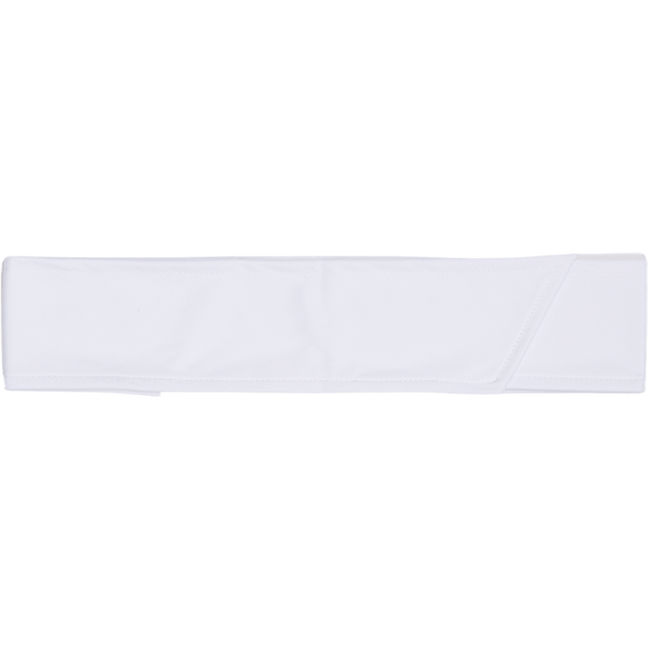 Stirnband Krawatte Weiß Weiß