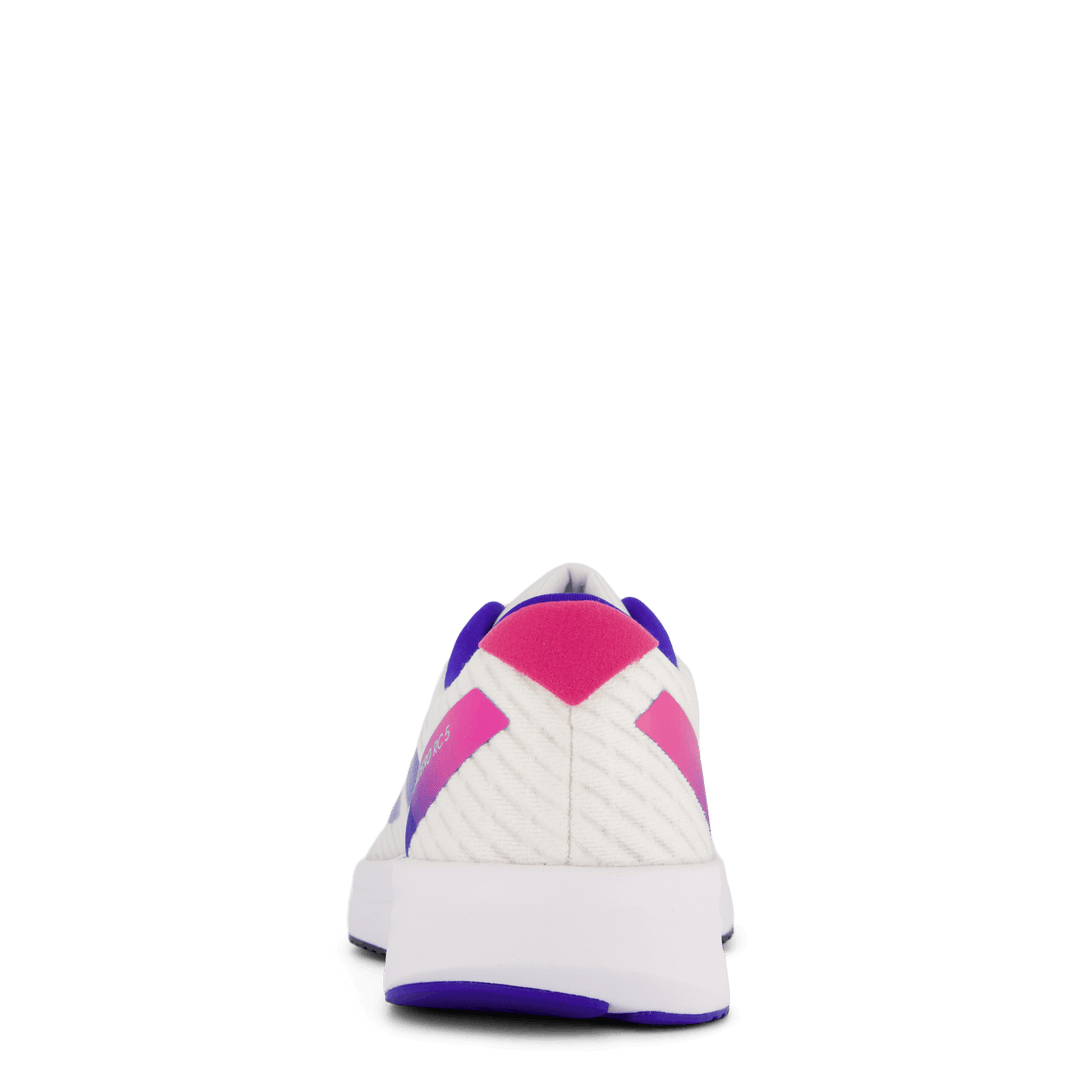 Chaussures Adizero RC 5 : Blanc nuage / Bleu lucide / Noir