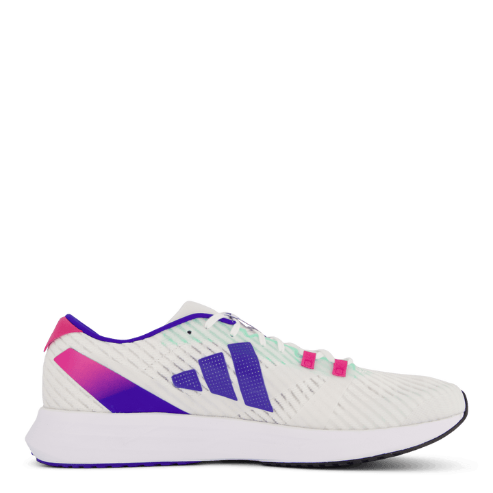 Chaussures Adizero RC 5 : Blanc nuage / Bleu lucide / Noir