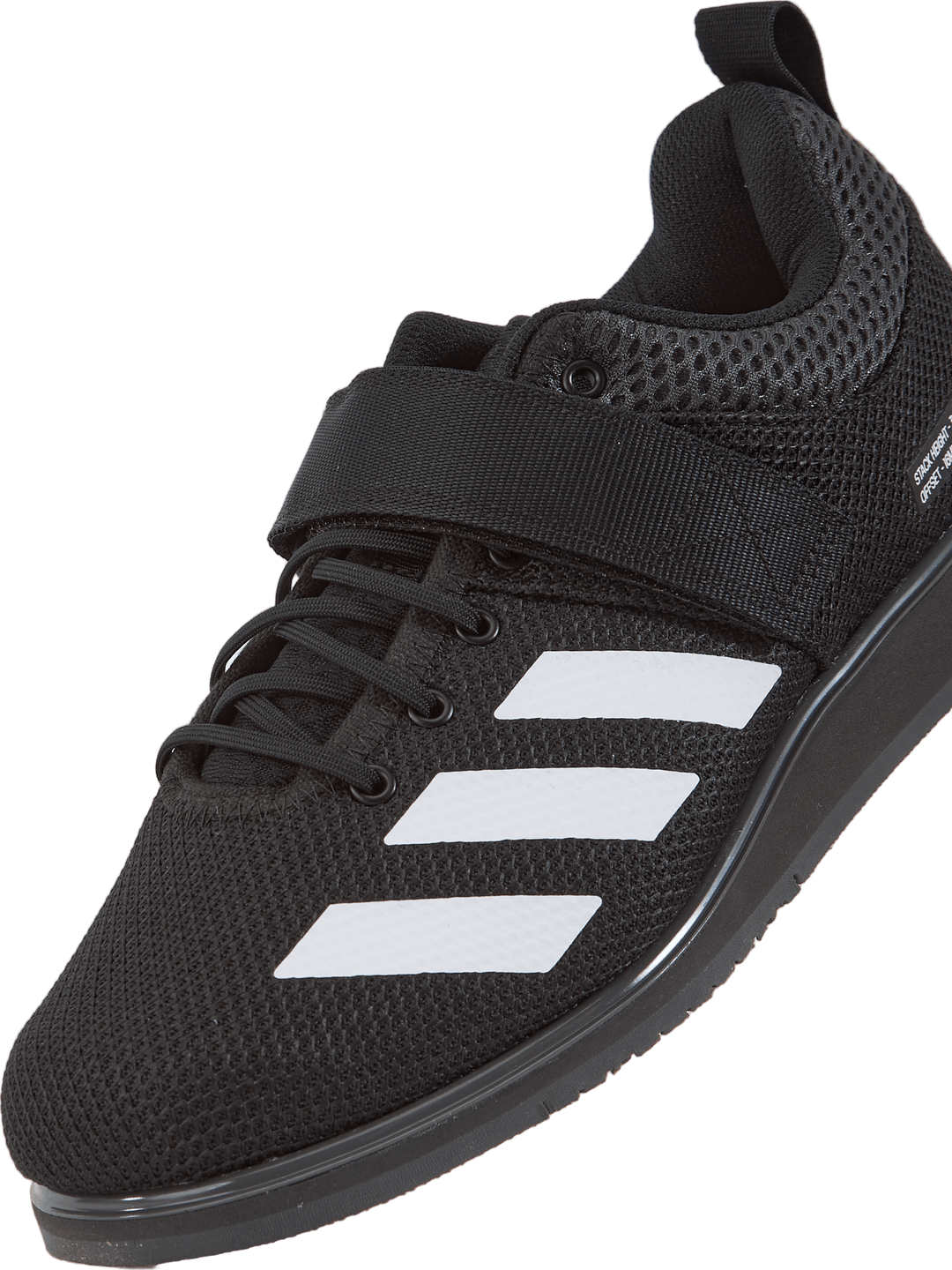 Chaussures d'haltérophilie Powerlift 5 Noir/Blanc/Gris Six