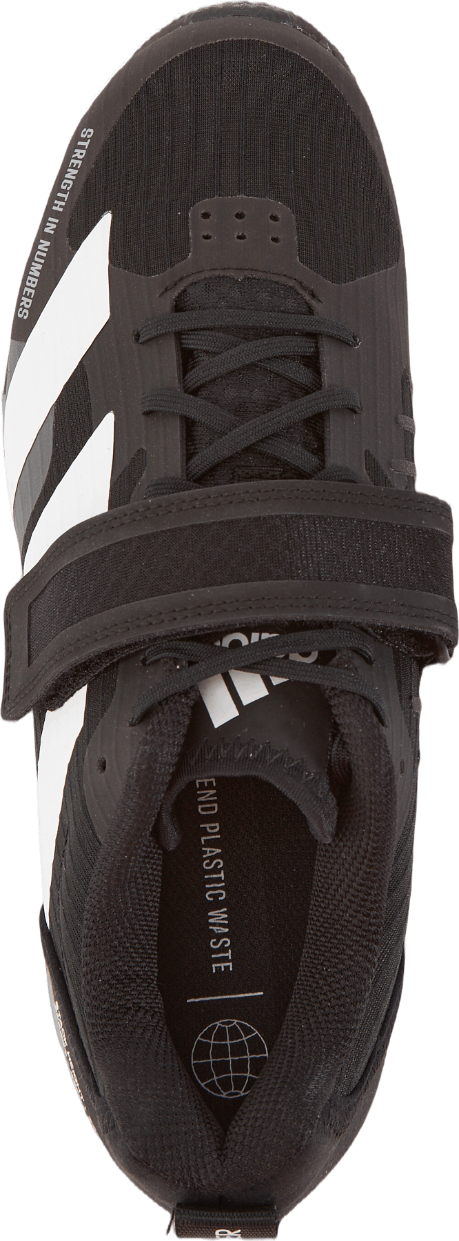 Adipower Weightlifting 3 Schuhe Core Schwarz / Cloud Weiß / Grau Drei