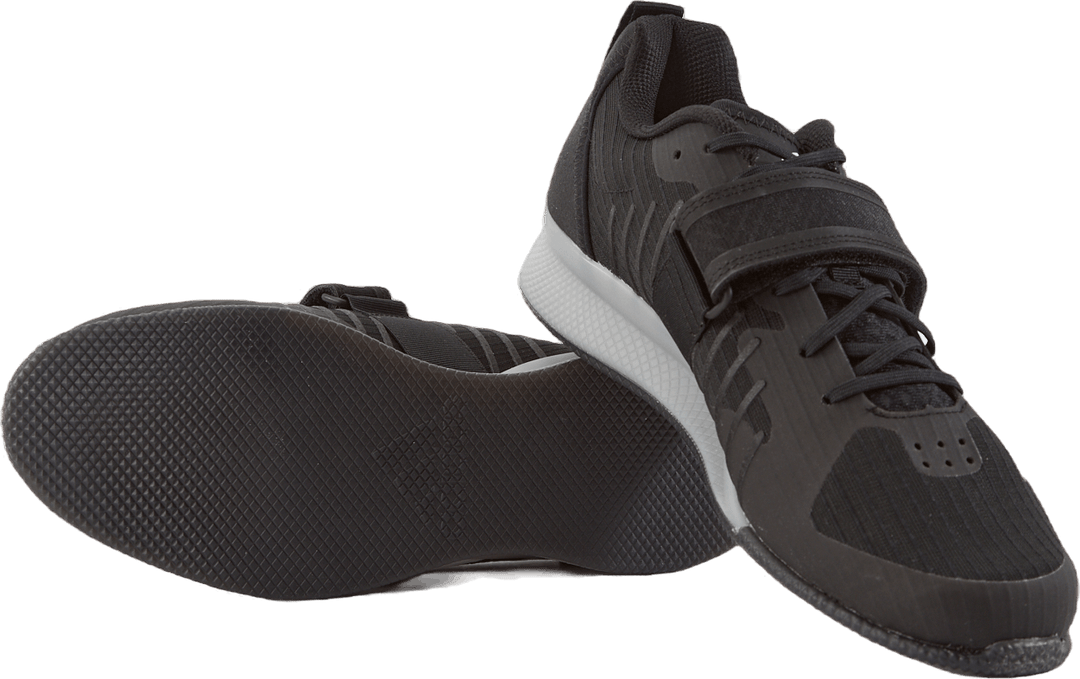 Adipower Weightlifting 3 Schuhe Core Schwarz / Cloud Weiß / Grau Drei