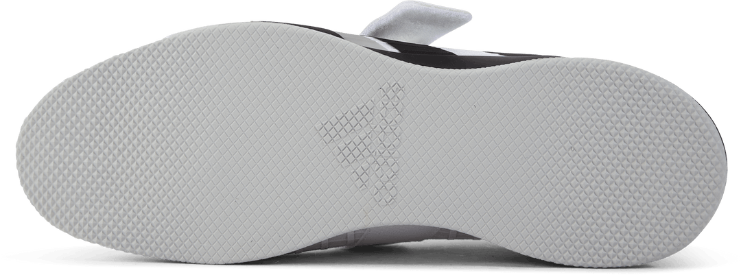 Chaussures d'haltérophilie Adipower 3 : Blanc nuage / Noir noyau / Gris deux