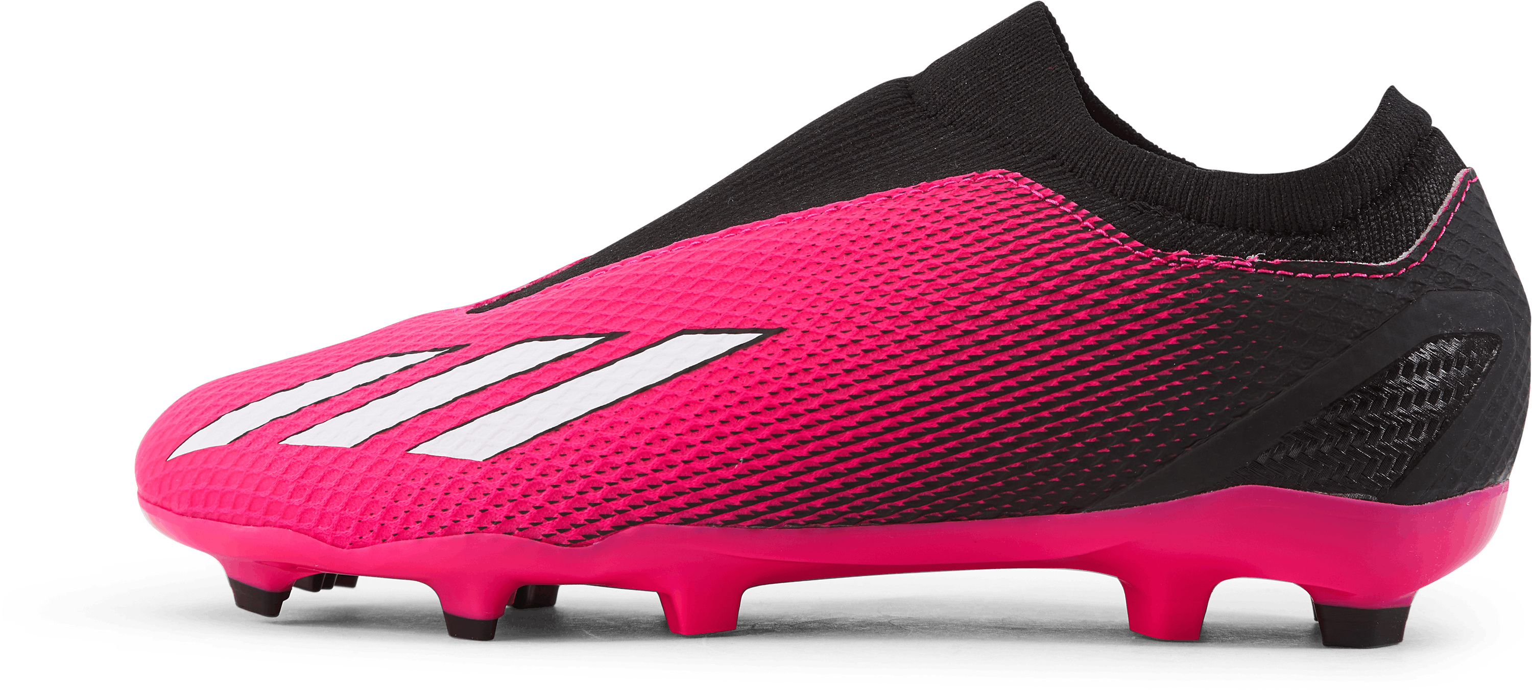 x speedportal.3 laceless firm ground boots team shock pink 2
