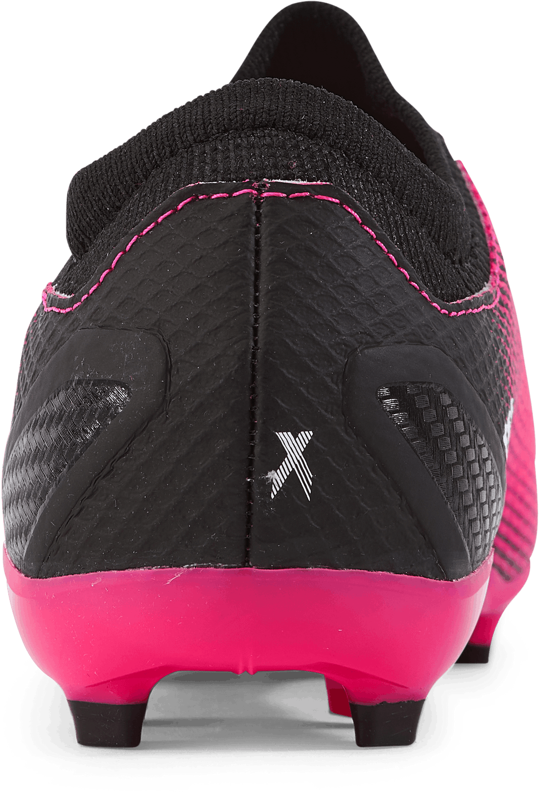X Speedportal.3 Botas de campo firmes sem cordões Team Shock Pink 2 / Zero Metalic / Core Black