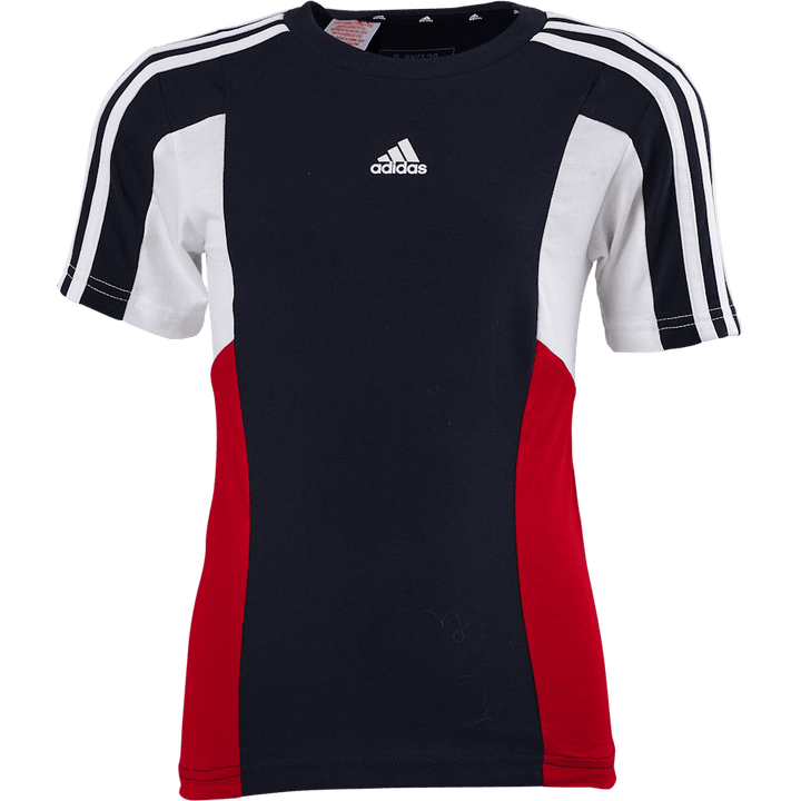 T-shirt Colorblock de 3 riscas de corte regular Legend Ink