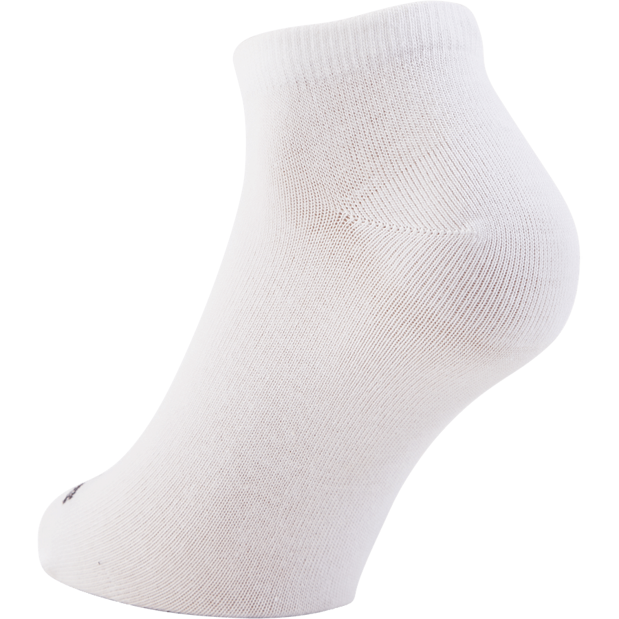 Thin Linear Low-Cut Socken 3 Paar Weiß / Schwarz