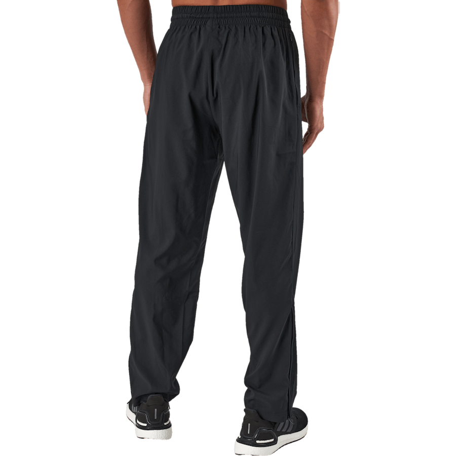 AEROREADY Essentials Stanford Open Hem Geborduurd Klein Logo Tracksuit Broek Zwart