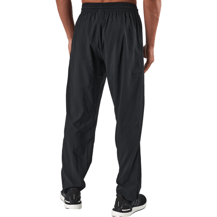 AEROREADY Essentials Stanford Open Hem Geborduurd Klein Logo Tracksuit Broek Zwart