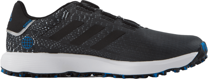 S2G BOA Wide Spikeless golfsko Core Black / Core Black / Grey Six