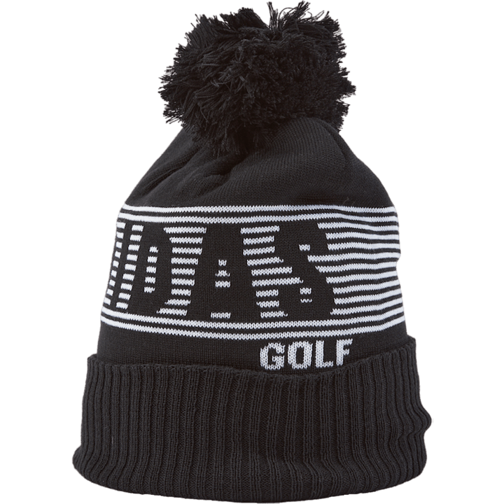 Pom Beanie Black