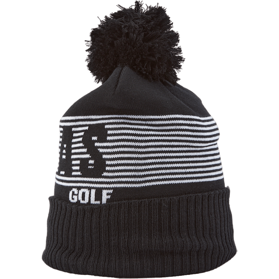 Pom Beanie Black