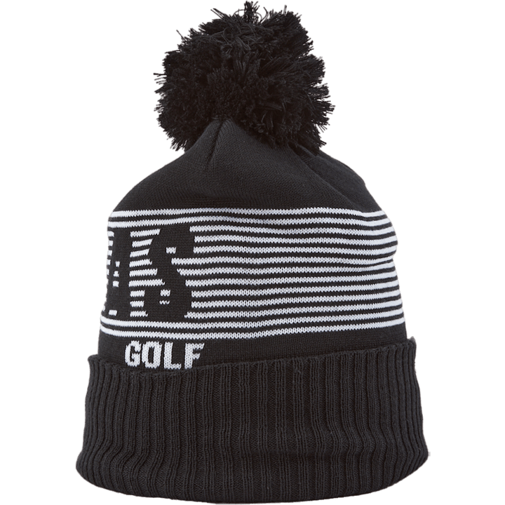 Pom Beanie Black