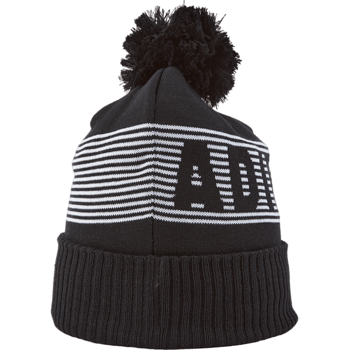 Pom Beanie Black