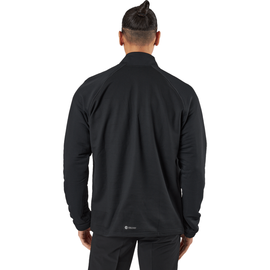Stmnt 1/4 Zip musta