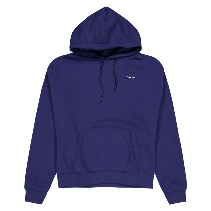 Capuz com laço Marinho