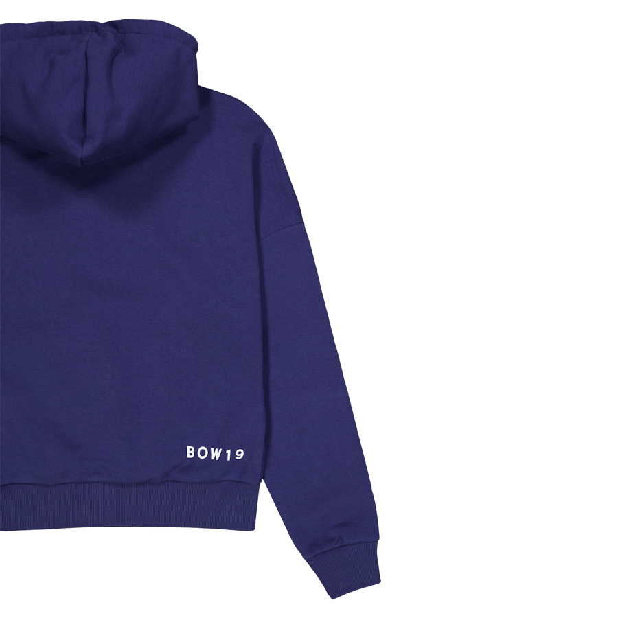 Capuz com laço Marinho