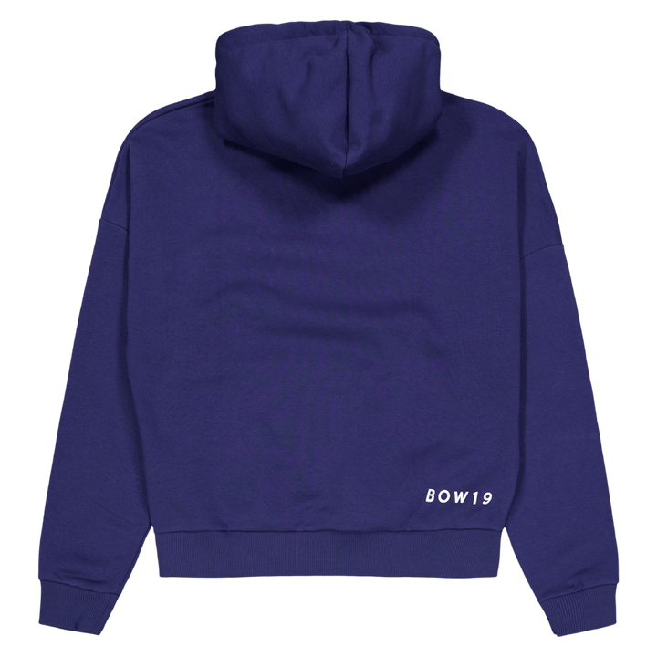 Capuz com laço Marinho