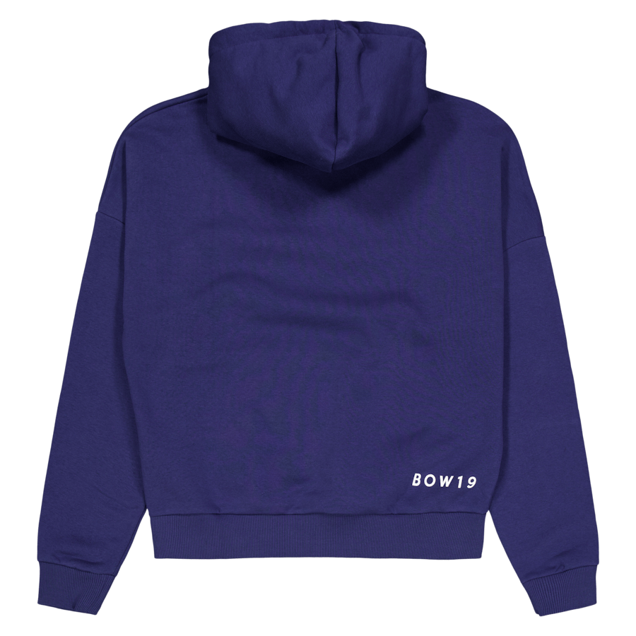 Capuz com laço Marinho