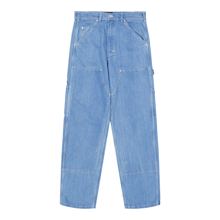 Double Knee Pant Vintage Stonewash Denim