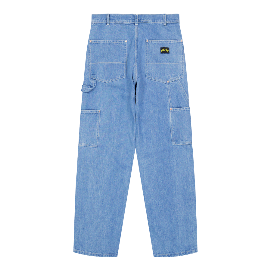 Double Knee Pant Vintage Stonewash Denim