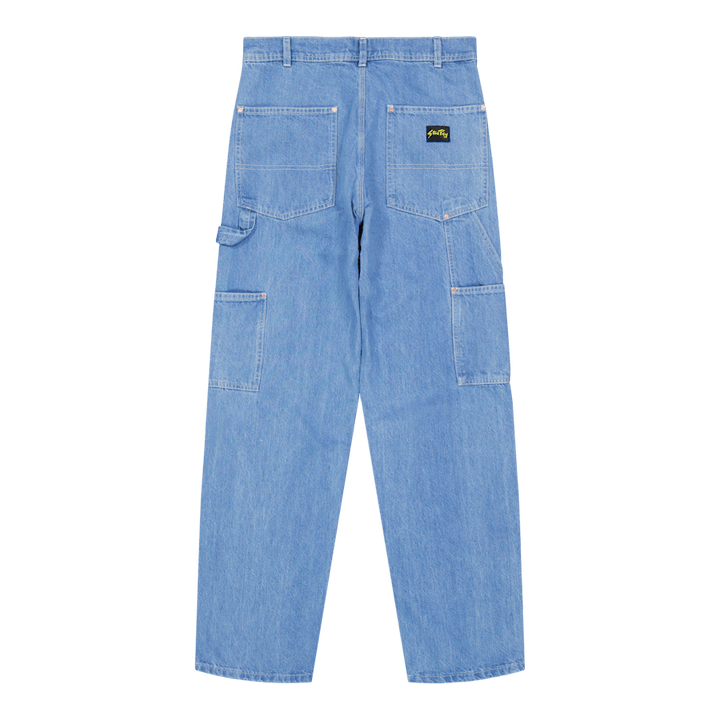 Double Knee Pant Vintage Stonewash Denim