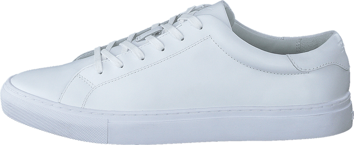 Jermain Leather Sneaker Hvit