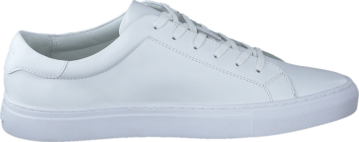 Jermain Leather Sneaker Hvit