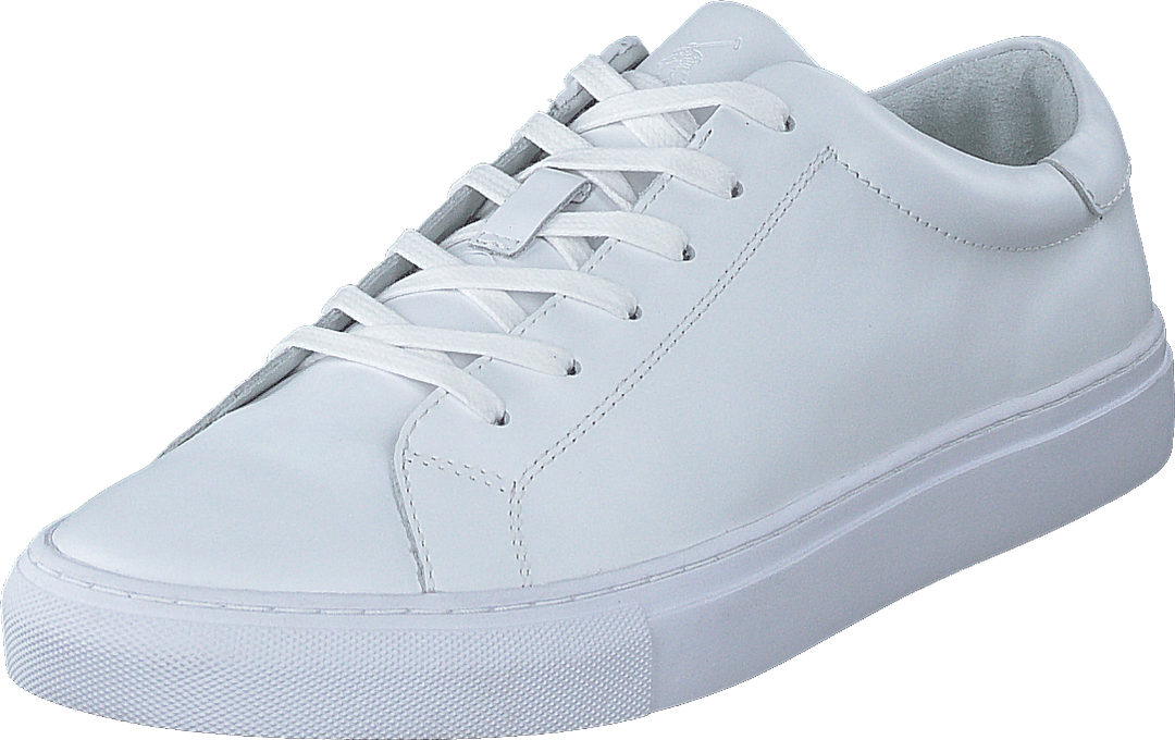 Jermain Leather Sneaker Hvit