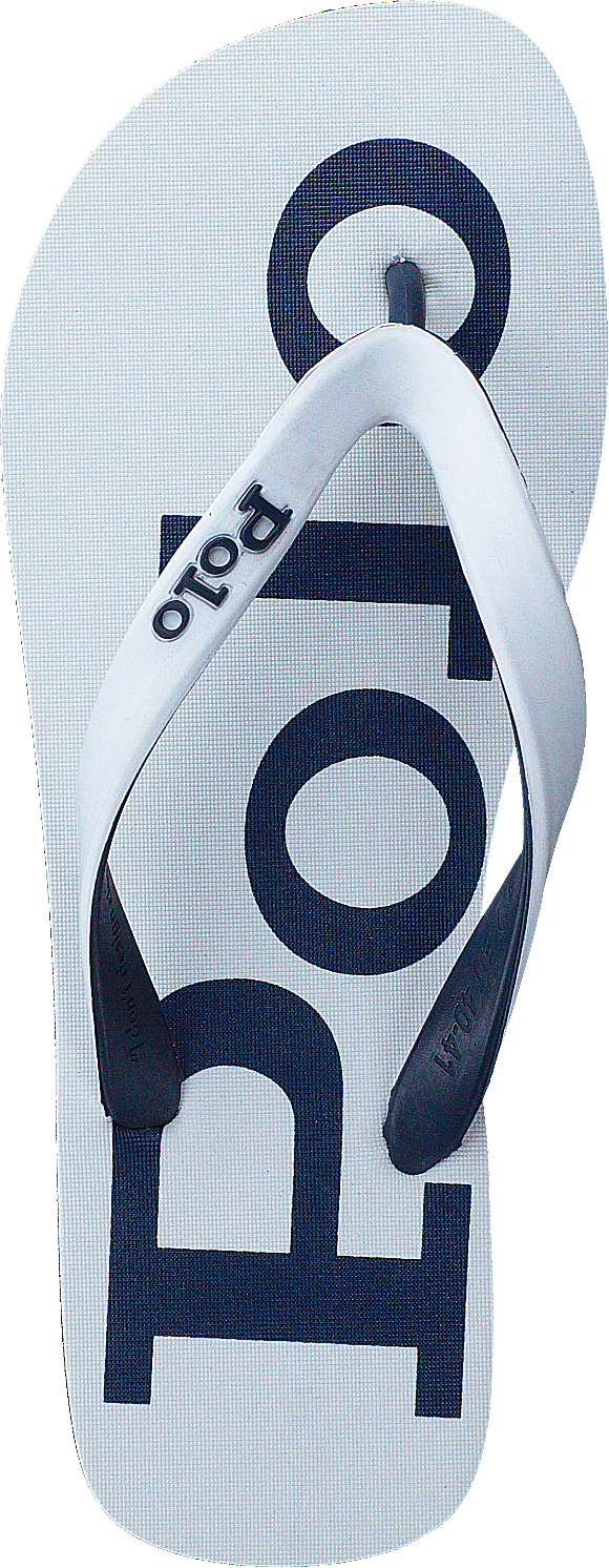 Flip-Flop med Bolt-logo Hvit / Newport Navy