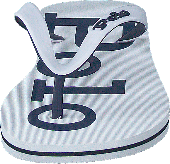 Flip-Flop med Bolt-logo Hvit / Newport Navy