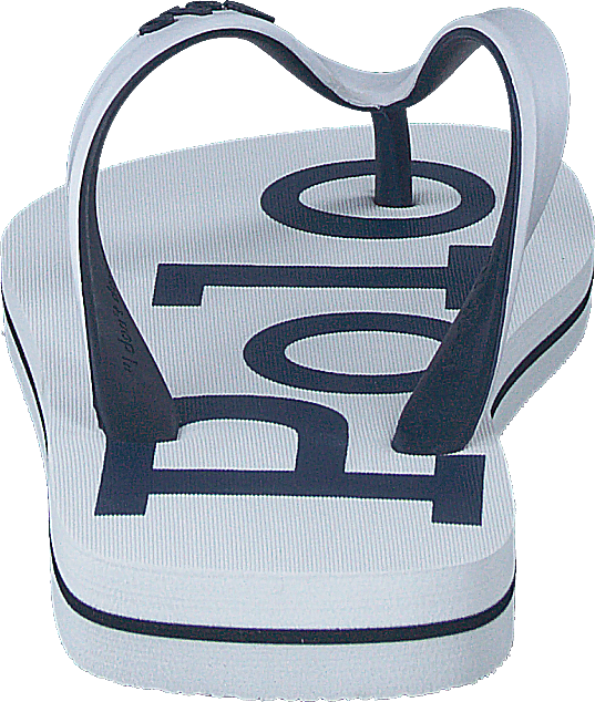Flip-Flop med Bolt-logo Hvit / Newport Navy